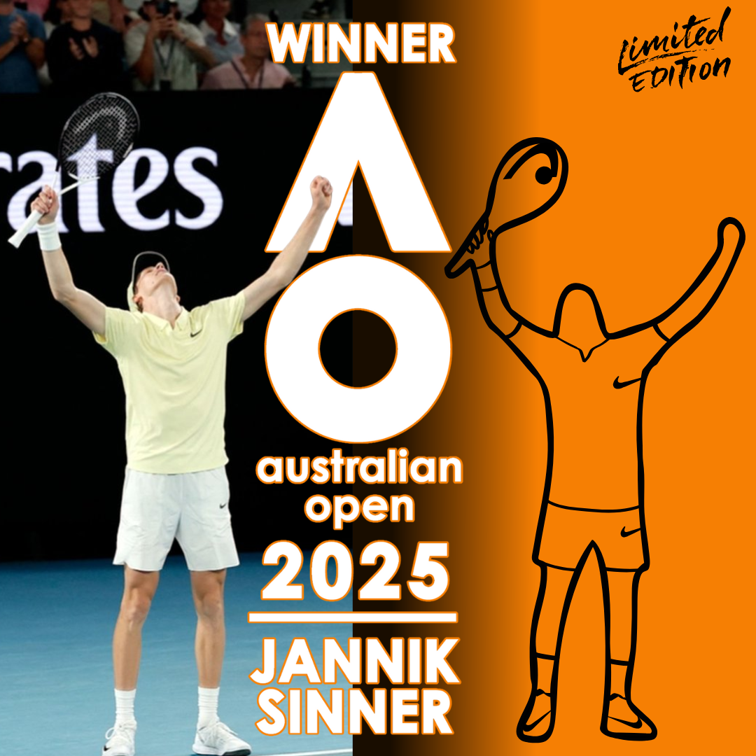 JANNIK SINNER  - WINNER AUSTRALIAN OPEN 2025
