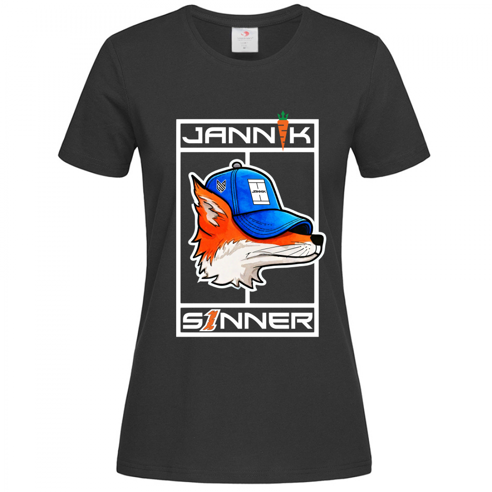 T-SHIRT DONNA - THE FOX NERA
