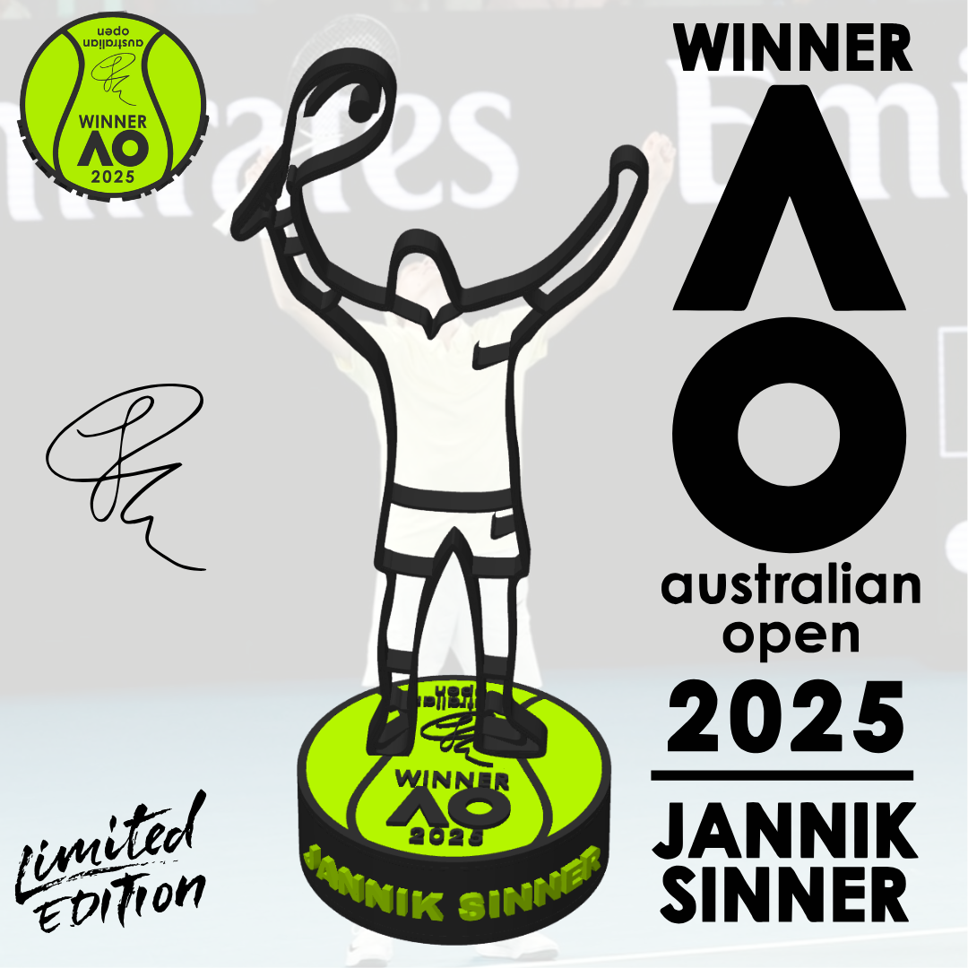 JANNIK SINNER  - WINNER AUSTRALIAN OPEN 2025